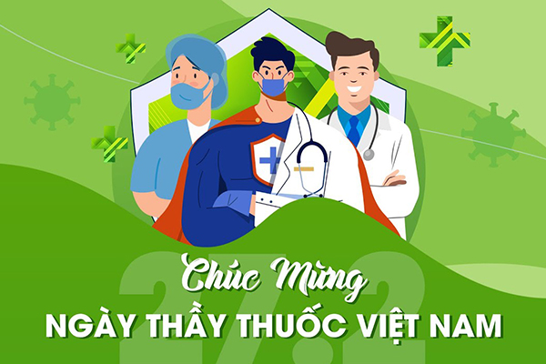 Backdrop Ngày Thầy Thuốc Việt Nam