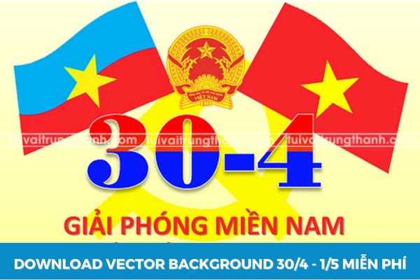 Download Background 30/4 1/5 Vector Miễn Phí