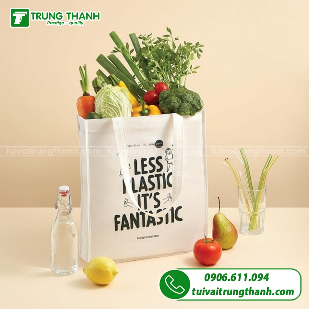 Túi vải đi chợ đựng thực thẩm