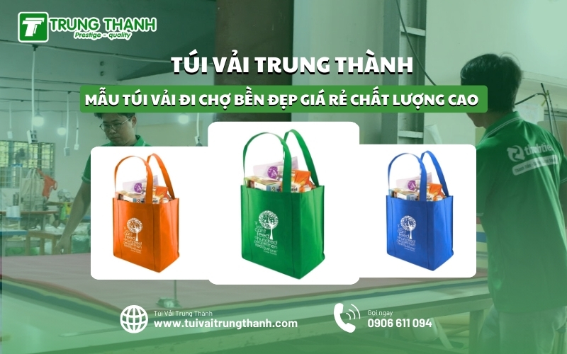 Xưởng May Túi Vải Đi Chợ Bền Đẹp Giá Rẻ Chất Lượng Cao