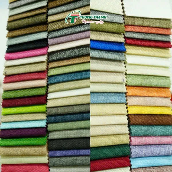 Bảng màu túi vải đay linen