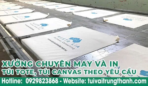 Xưởng may và in Túi Tote Vải Cotton Và Túi Canvas theo yêu cầu