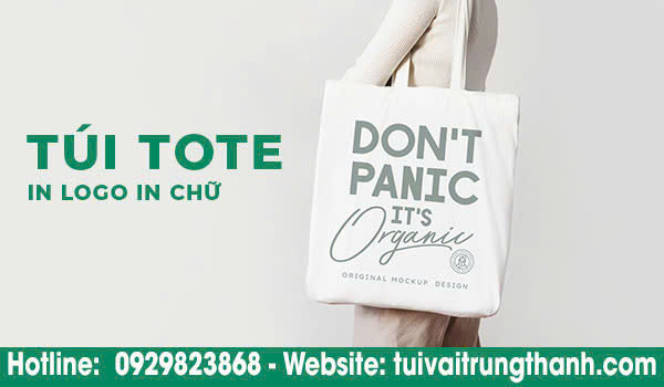Túi tote in logo giá rẻ tại TPHCM