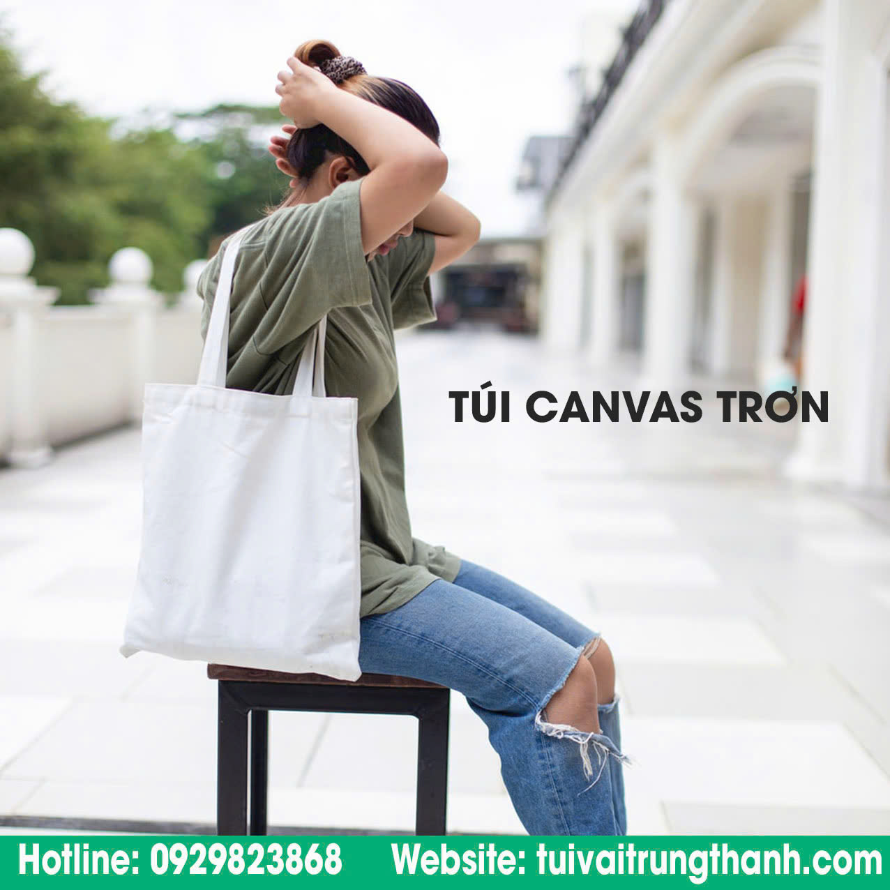 Túi canvas trơn