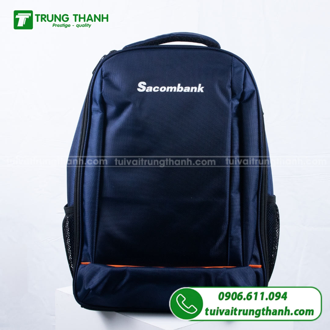 May balo túi xách cho ngân hàng sacombank