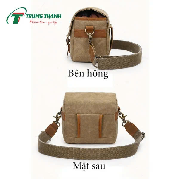 Túi vải canavs đựng máy ảnh tại Trung Thành