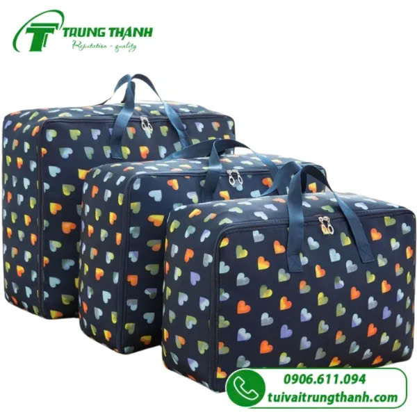 Túi quần áo vải dù xách tay