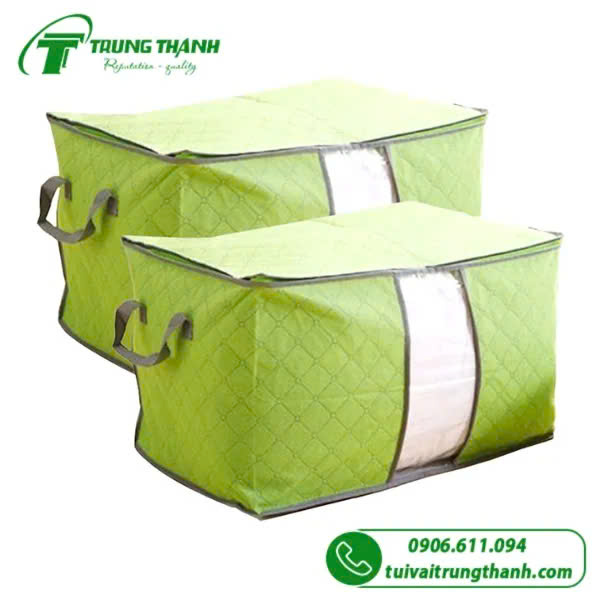 Túi quần áo phối nilon trong