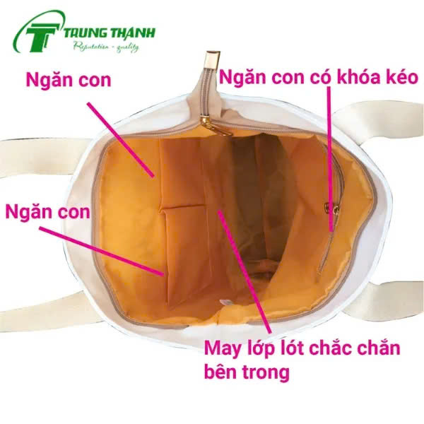 Thiết kế túi vải canvas cầm tay