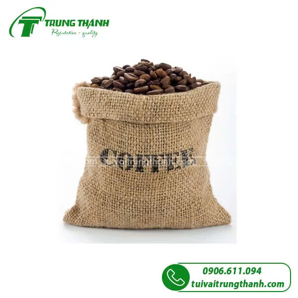 túi vải đay đựng cà phê