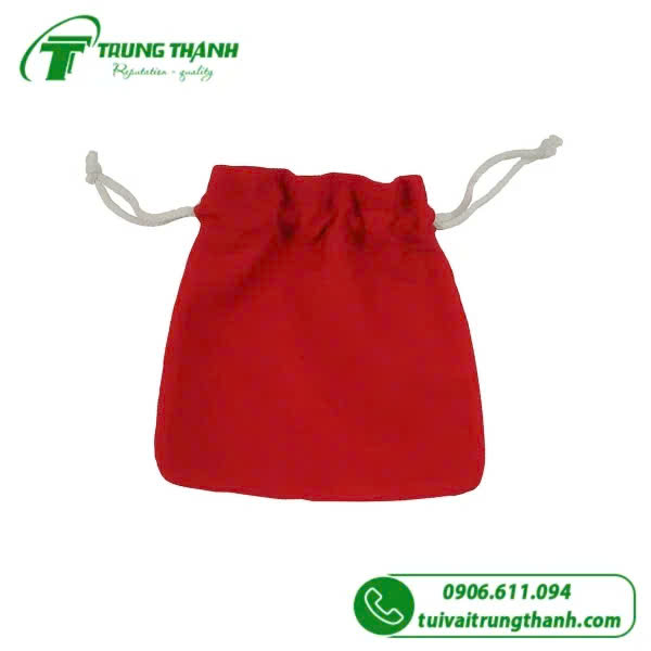 Túi rút vải bố nhỏ