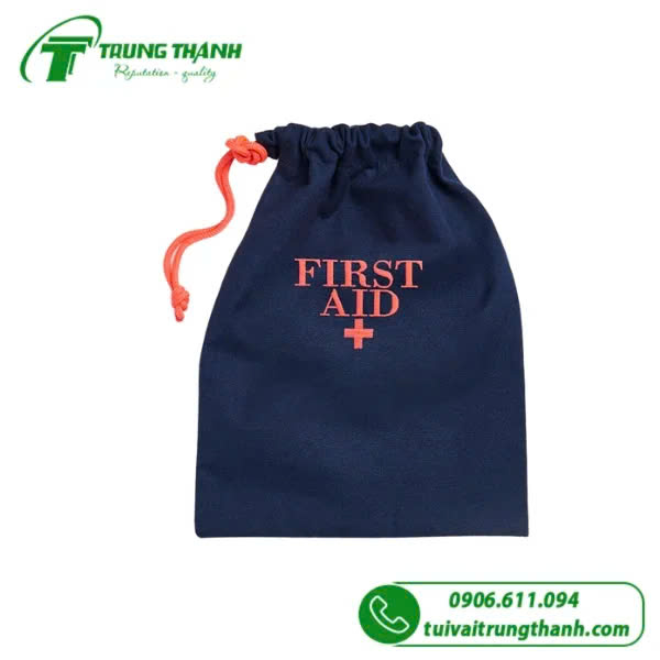Túi vải bố mini đựng băng cá nhân