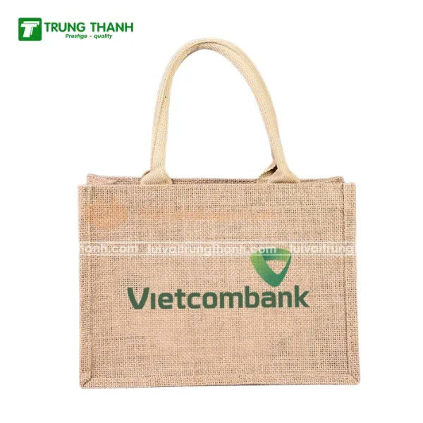 Túi đay quay xách in logo Vietcombank