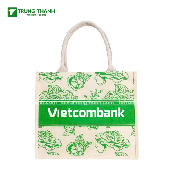 Túi đay Vietcombank
