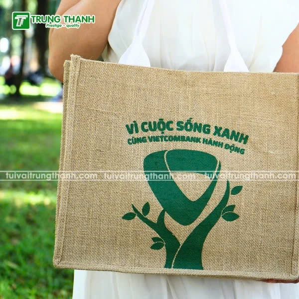 túi vải đay vietcombank 