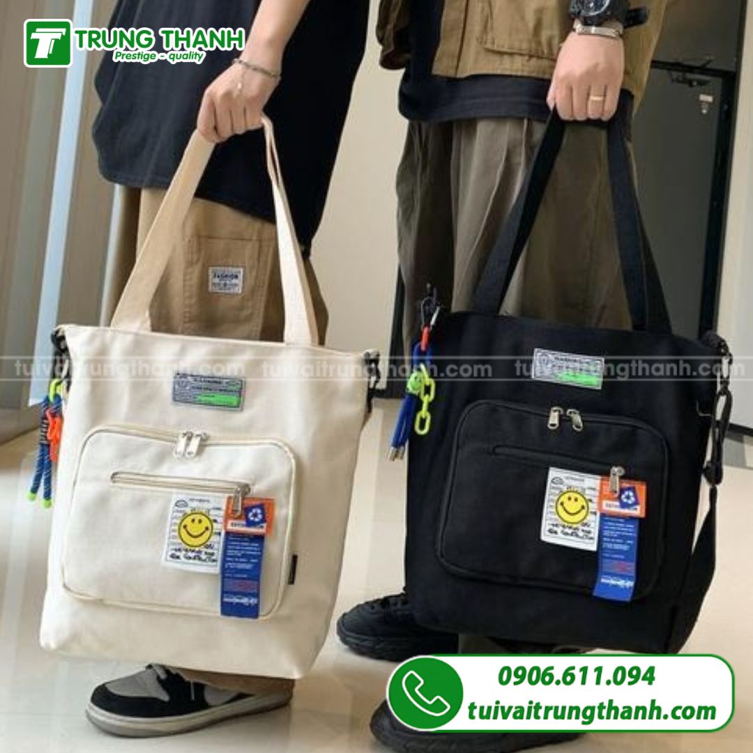 Túi vải đeo vai hàn quốc