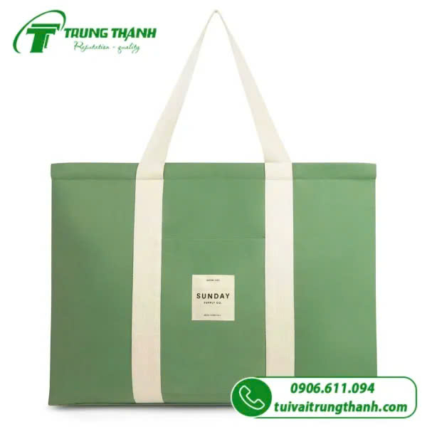 Túi canvas quai xách đi biển
