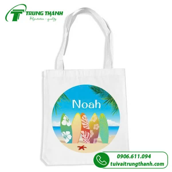 Túi canvas đi biển