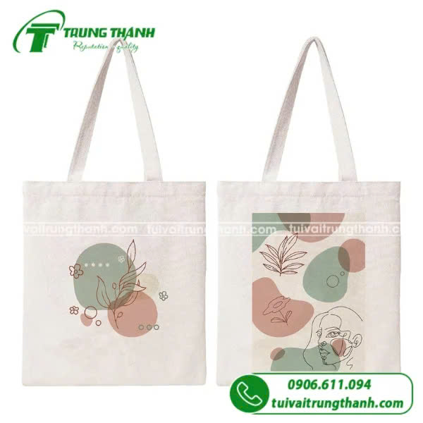 Túi vải bố in hình