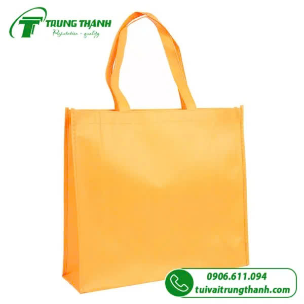 Túi vải không dệt trơn đựng mỹ phẩm