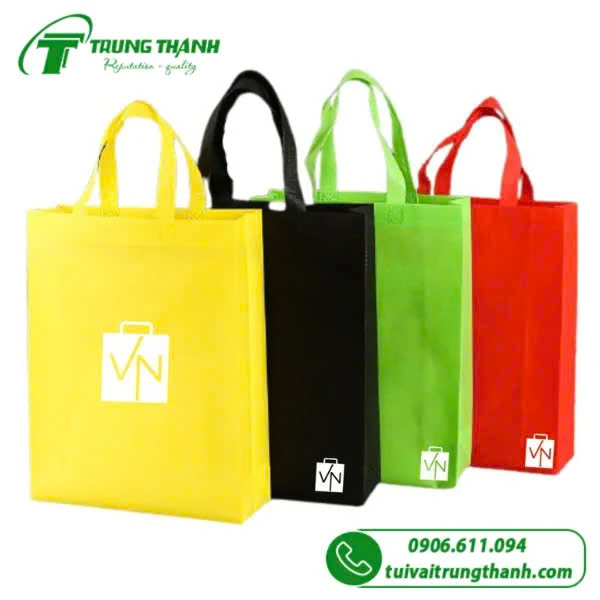 Túi vải không dệt đựng mỹ phẩm in logo