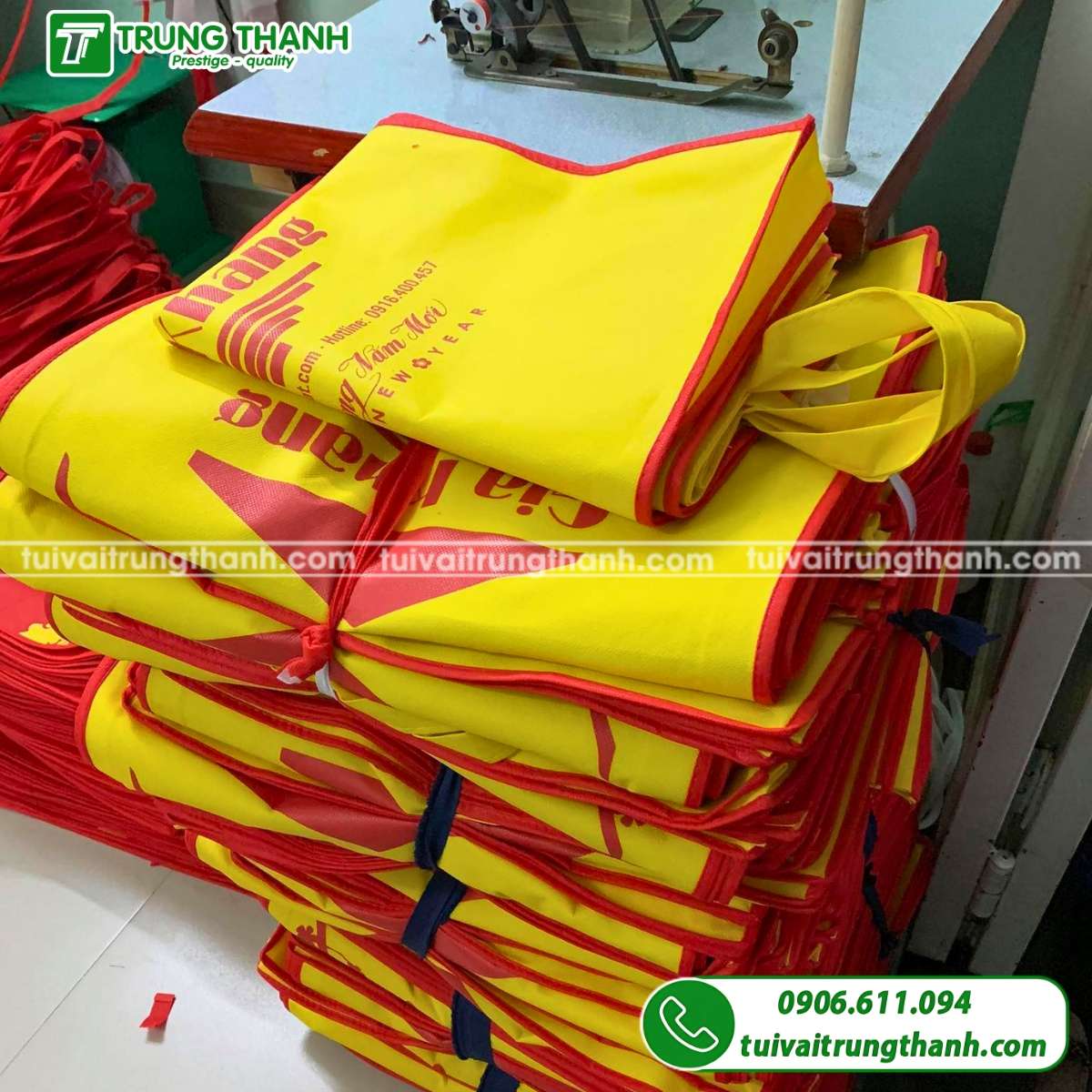 chuyên cung cấp túi vải đi chùa chất lượng