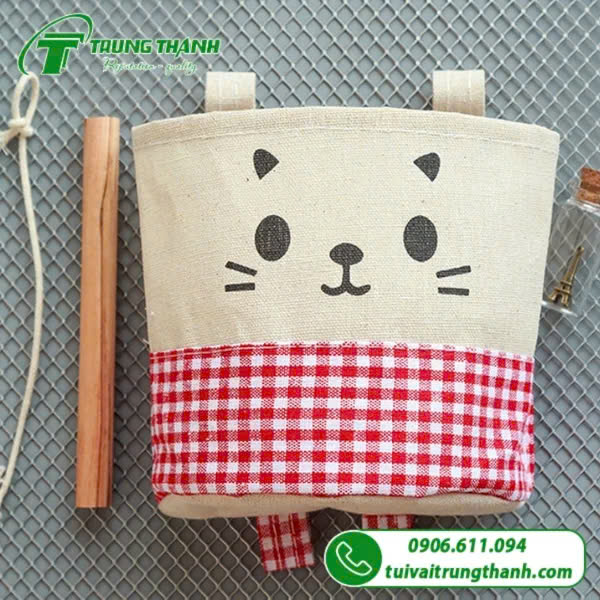 Túi treo tường 1 ngăn đáng yêu