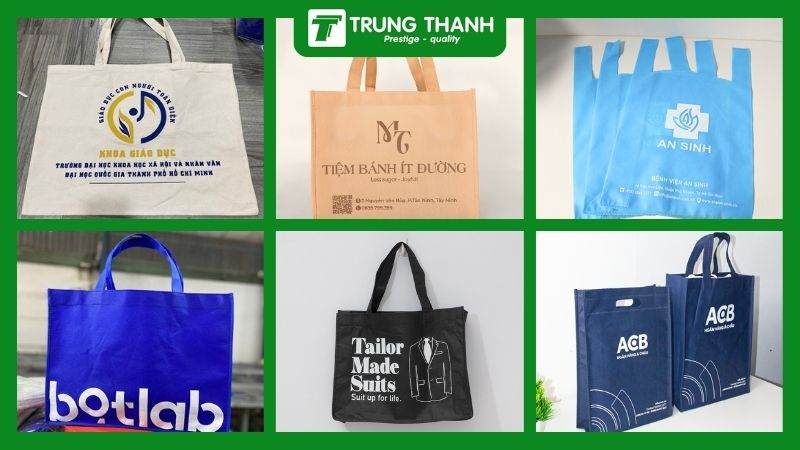 Những mẫu túi vải không dệt