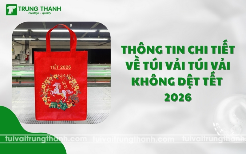 Thông tin chi tiết về túi vải không dệt tết 2026