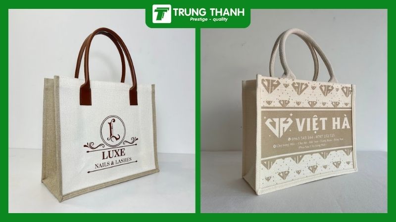 Túi vải đay sang trọng