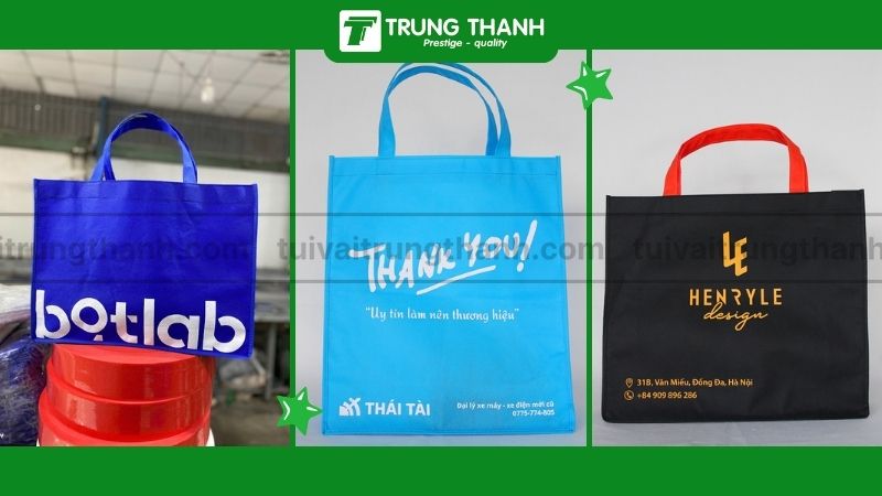 Túi vải không dệt PP thân thiện với môi trường