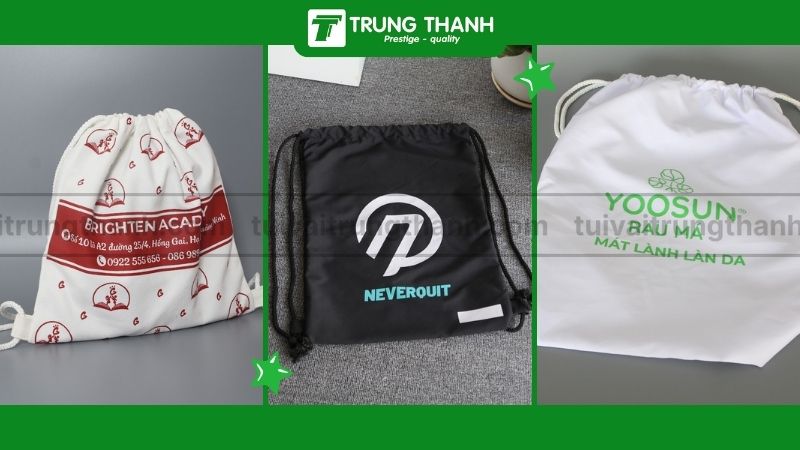 Túi vải dây rút quà tặng doanh nghiệp Quận 5