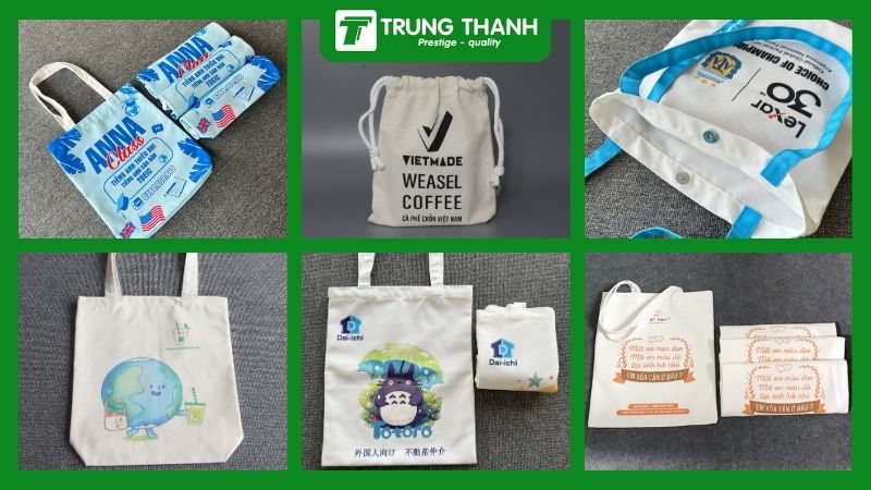 Túi vải Canvas (Túi vải bố) thời trang cao cấp