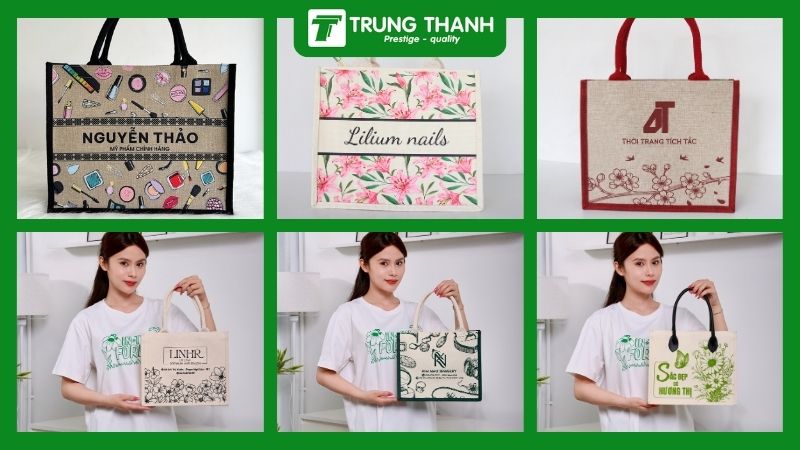 Túi vải đay (Linen) và các dòng túi quà tặng sang trọng