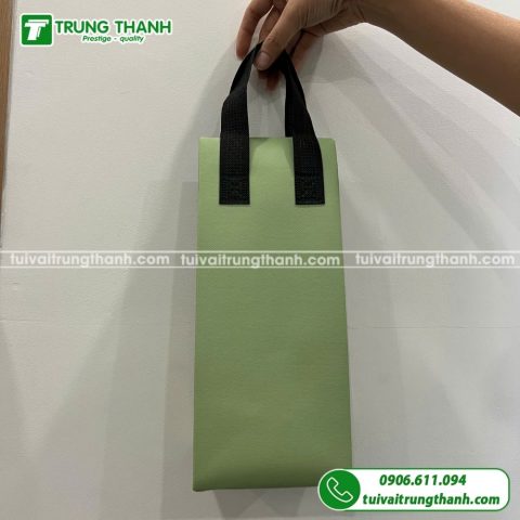 Túi giữ nhiệt 1 ly màu xanh lá